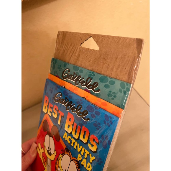 VTG Garfield Best Buds Activity Pad Nostalgic Y2K Pack Of 3 NEW NIP - Picture 2 of 6